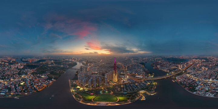 Sunset Ho Chi Minh City , 360 photo