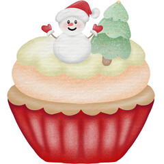 The illustrated cupcake has black stripes.It's for decorating worksheets, billboards, restaurants.And social media ads.