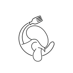 Rooster Food Icon