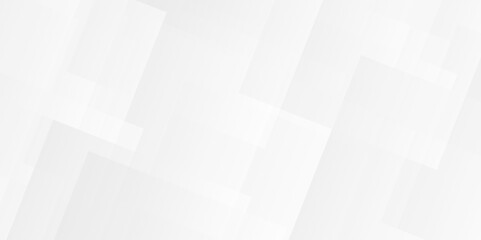 Abstract background seamless with lines and technology square triangle geometric texture background. Space futuristic design concept. Decorative web layout or poster, banner. White grey background.