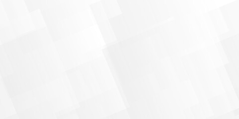 Obraz premium Abstract background seamless with lines and technology square triangle geometric texture background. Space futuristic design concept. Decorative web layout or poster, banner. White grey background.