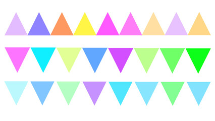 set of colorful triangles