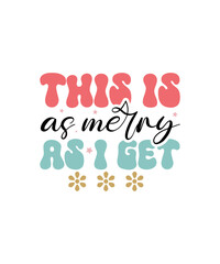 Retro Christmas SVG Bundle, Retro Christmas png, Groovy Christmas svg, Christmas Words svg, Christmas Shirt svg, mama claus svg, Cricut