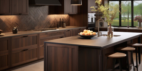 Modern Kitchen in a Luxury Apartment