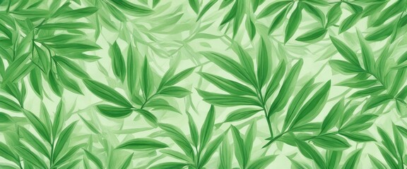 green leaves wallpaper