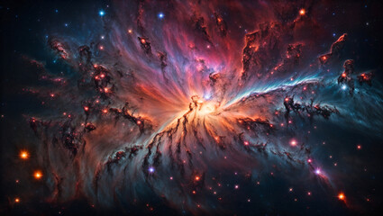 vibrant nebulae