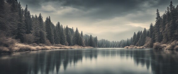 Fototapeta premium river wallpaper