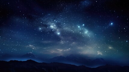 Fantastic stellar background for artistic experiments