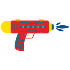 vector water gun