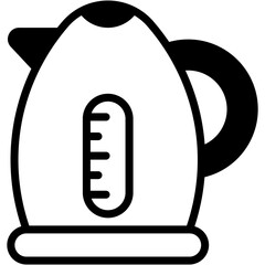 Vector Icon Electric Kettle, Kettle, Water, Electronics, Electric, Household