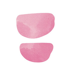 Abstract Watercolor Organic Freeform Shape