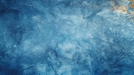 Obraz premium A blank dark blue chalkboard style texture background. A.I. generated.