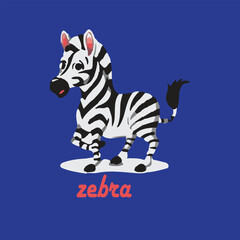 Zebra t shirt design