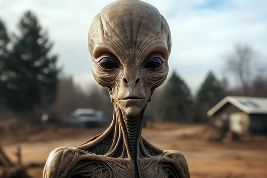 Close up alien encounter: extraterrestrial menace