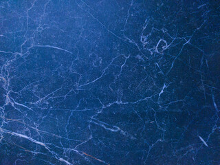 An old marble wall. Blue matte marble background.