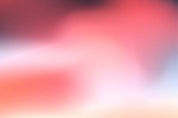 Basic RGB Abstract gradient blurred pattern colorful with realistic grain noise effect background, for art product design and social media, trendy and vintage style Warm tone