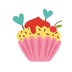 valentines day celebration vector 