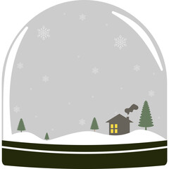 Winter Snow Globe
