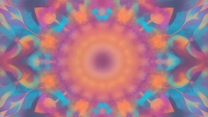 Gradient reverie in background. Dynamic banner background image. Kaleidoscopic gradient whispers