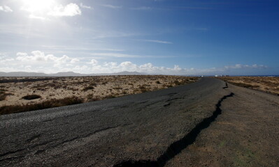 Fuerteventura is one of the Canary Islands, in the Atlantic Ocean, part of the North Africa region, and politically part of Spain.