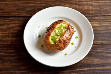 Oven baked potato