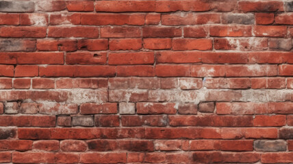 Red Brick Wall Texture Background