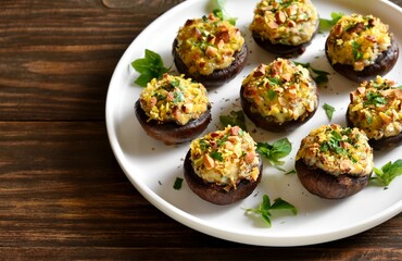 Stuffed mushrooms
