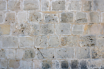 Ancient brick stone wall background