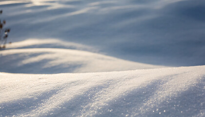 Fototapeta na wymiar fresh snow textured background