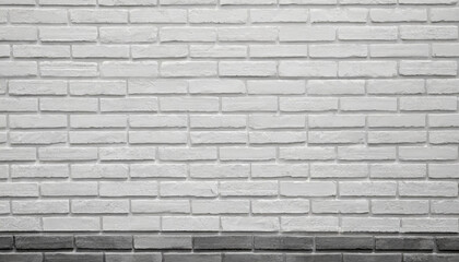 white brick wall background texture for stone tile block backdrop painted in grey light color wallpaper modern interior and exterior and design