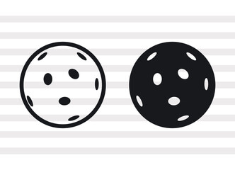 Pickleball SVG, Pickleball Silhouette, Pickleball Paddle Svg, Plain Pickleball Svg, Pickleball Racket, Pickleball Bundle