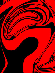 Very beautiful and colorful liquid art design