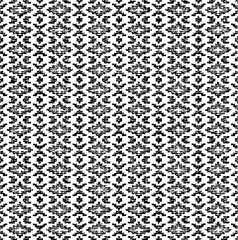 Rough texture. Broken plaster wall effect. Grunge worn damask pattern design. Distressed fabric texture. Overlay texture design. Vector illustration. Eps10.