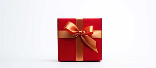 White background with gift box