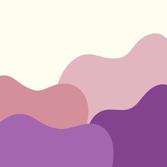 background with purple hearts