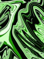 New amazing beautiful and colorful liquid art design