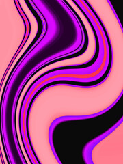 New amazing beautiful and colorful liquid art design