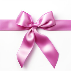 Pink ribbon for early detection