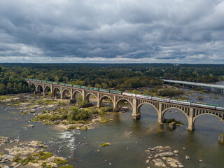 Fototapeta na wymiar Richmond, Virginia, Bridges