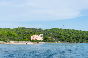 Croatian island in the Adriatic sea