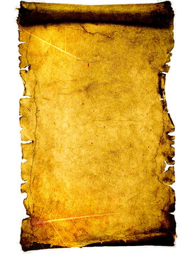 brown paper, Kraft paper Scroll, Kraft paper, texture, brown,old parchment paper sheet vintage aged or texture isolated on white background. cartoon png	