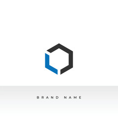 Fototapeta premium Initial letters L logo template design in Multiple shapes. Logo icon design template elements. Monogram. Linear logo. Simple vector sign illustration in a modern style.