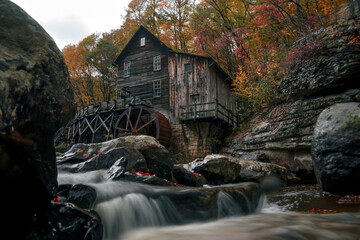 old mill in the mountains