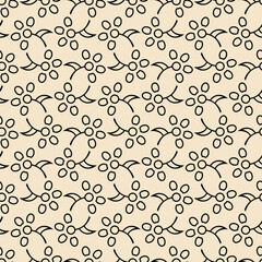 Seamless vector. Textile print Texture background for fabric