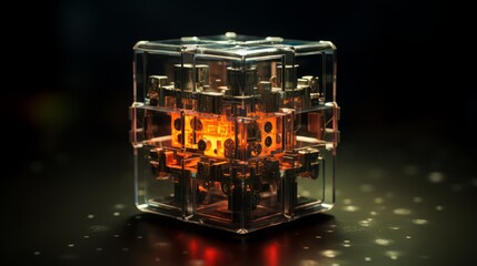 a science fiction rubics cube