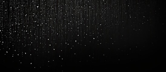 Rain texture overlay on dark background - obrazy, fototapety, plakaty