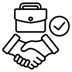 Obraz premium Employee Engagement Icon