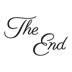 The End Text Old Style