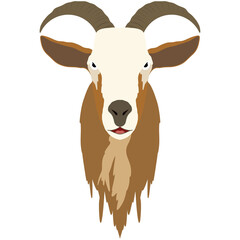 Goat Character Illustration