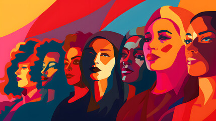 Feminine, Feminist, Female Empowerment Banners